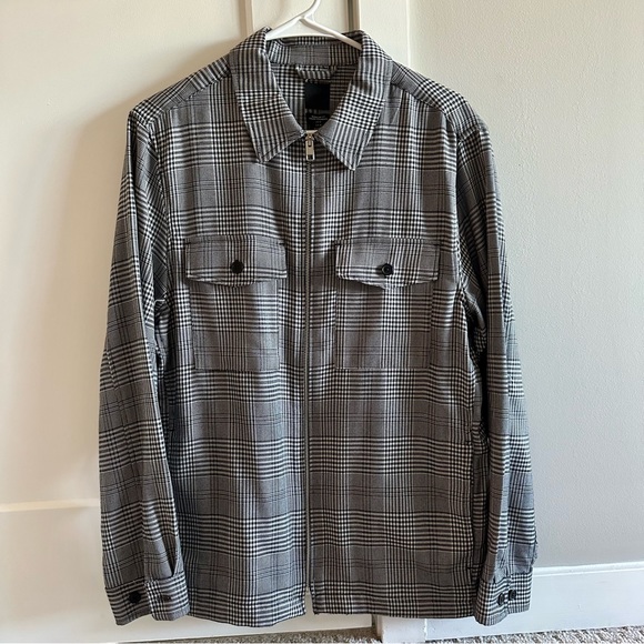 H&M Jackets & Coats Hm Mens Light Zip Up Shirt Jacket Poshmark